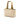 Beige Prada Canvas Tote