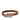 Brown Hermès Leather Tournis Tresse Bracelet