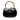Black Gucci Small Calfskin Bamboo Night Satchel