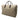 Beige Gucci GG Supreme Double Zip Travel Bag