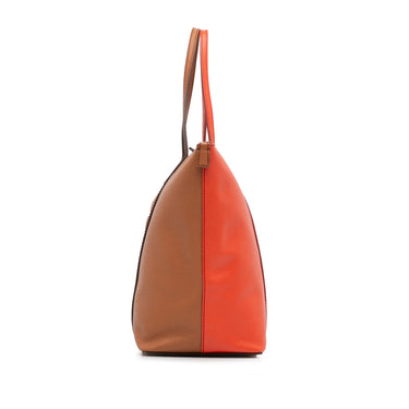 Orange Dolce & Gabbana Leather Miss Escape Tote - Designer Revival