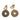 Gold Bvlgari 18K Gold Lucea Drop Earrings - Atelier-lumieresShops Revival