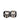 Black Chanel CC Resin Square Clip On Earrings
