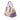 Beige Prada Cinghiale Trimmed Canvas Canapa Bauletto Bag