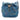 Blue Chanel Small Quilted Denim Mood Bucket with Chain