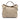 Beige Gucci Medium Guccissima Bree Fold Over Tote Satchel - Designer Revival