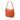 Orange Prada Saffiano Lux Shoulder Bag
