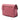 Pink Burberry Small Leather and House Check Canvas Derby Macken Crossbody