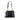 Black Chanel Caviar Logo Shoulder Bag - Designer Revival