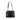 Black Chanel Caviar Logo Shoulder Bag - Designer Revival