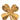 Gold Chanel CC Brushed Gold Plated Four Leaf Clover Brooch