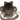 Brown Fendi Mini Leather Mon Tresor Bucket Bag Satchel