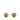 Gold Chanel CC Gold Plated Resin Round Clip On Earrings