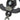 Black Chanel CC Plastic Drop Push Back Earrings - Designer Revival