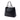 Black Gucci Medium Calfskin Park Avenue Horsebit Tote
