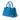 Blue Bottega Veneta Small Nappa Intrecciato Roma Satchel