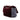 Red Chanel Medium Tricolor CC Quilted Shearling Single Flap Shoulder Bag
