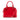 Red Louis Vuitton Monogram Vernis Alma BB Satchel