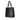 Black Chanel Lambskin Embroidered Logo Tote - Designer Revival