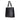 Black Chanel Lambskin Embroidered Logo Tote - Designer Revival