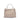 Beige Fendi Medium Leather Selleria Peekaboo Iconic Satchel