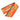 Orange Hermès Maxi Brides de Gala Silk Twilly Scarf Scarves