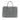Gray Prada Medium Saffiano Lux Galleria Double Zip Satchel