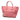 Pink Prada Vitello Daino Shopping Tote Satchel