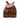 Brown Gucci Calfskin Bamboo Drawstring Backpack