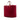 Red Fendi Felt Shopping Tote - Designer Revival