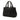 Gray Prada Small Denim Canapa Logo Tote Satchel