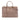 Brown Prada Medium Saffiano Lux Galleria Double Zip Tote Satchel