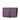 Purple Gucci Pebbled Calfskin Piston Broadway Evening Bag - Designer Revival