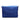 Blue Fendi FF Lock Crossbody - Designer Revival