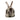 Gray Fendi Mink Fur Tie Dye Print Backpack