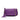 Purple Gucci Medium Leather Soho Chain Flap Crossbody - Designer Revival