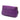 Purple Gucci Medium Leather Soho Chain Flap Crossbody - Designer Revival