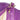 Purple Gucci Medium Leather Soho Chain Flap Crossbody - Designer Revival