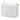 White Chanel Mini Square Classic Lambskin Enamel Coco Hearts Single Flap Crossbody Bag