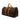 Brown Louis Vuitton Monogram Keepall 60 Travel Bag