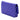 Purple Chanel CC Quilted Calfskin Fancy Wallet On Chain Crossbody Bag