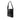 Black Prada Perforated Leather Shoulder Bag