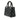 Black Dior Medium Calfskin Embroidered Flower Lady Dior Satchel
