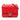 Red Chanel Mini Square Classic Lambskin Flap Crossbody Bag