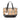 Brown Burberry Haymarket Check Canvas Handbag