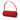 Red Louis Vuitton Epi Pochette Soufflot Handbag