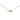 Silver Dior Logo Cube Pendant Necklace - Designer Revival