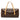 Brown Louis Vuitton Monogram Sonatine Handbag