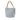 Grey Chanel CC Quilted Caviar Chain Scarf Handle Bucket Bag