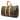 Brown Louis Vuitton Monogram Keepall Bandouliere 45 Travel Bag